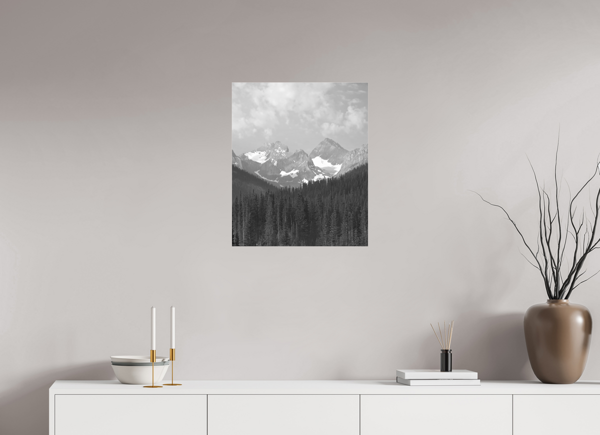 50 x 60.2 cm, B&W Baseline, No Frame, Rails. The Fist