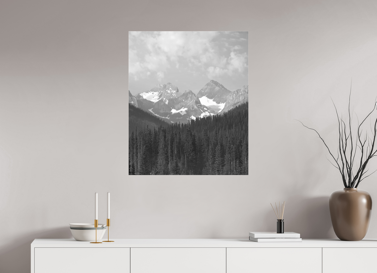 70 x 84.2 cm, B&W Baseline, No Frame, Rails. The Fist