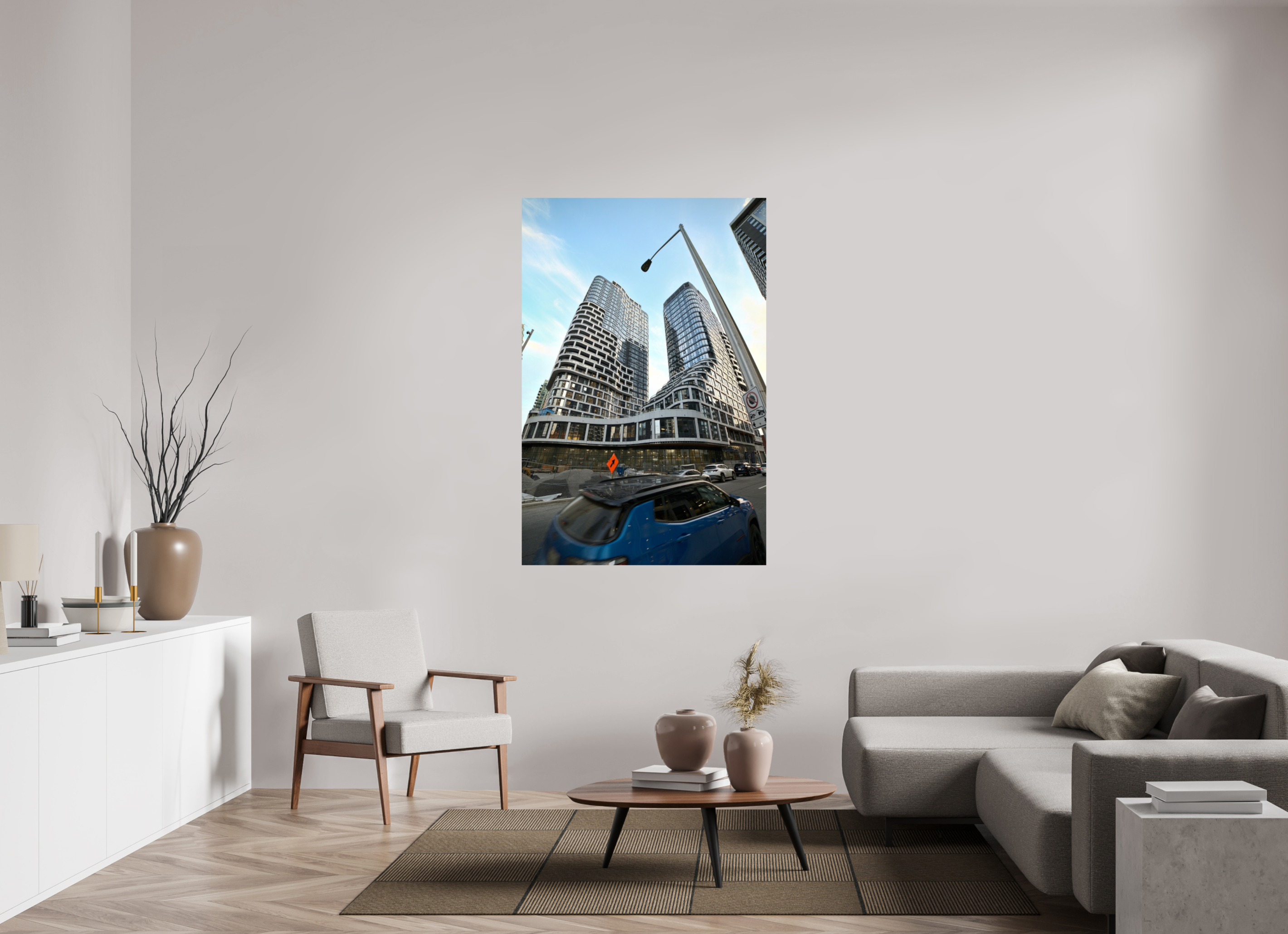 100 x 150.3 cm, Photo Print On Fuji Crystal DP II Building from the Archives
