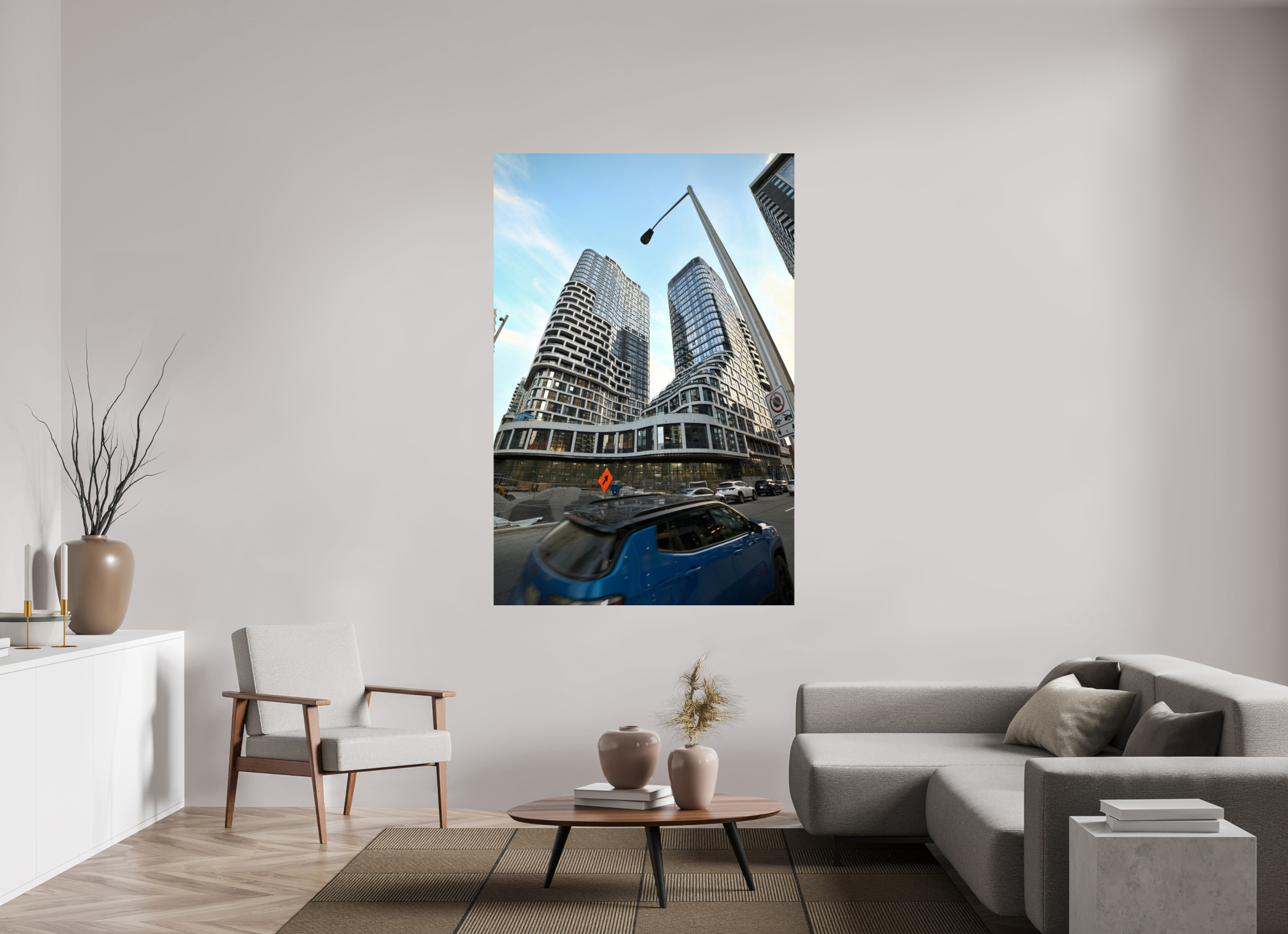 120 x 180.4 cm, Photo Print On Fuji Crystal DP II Building from the Archives